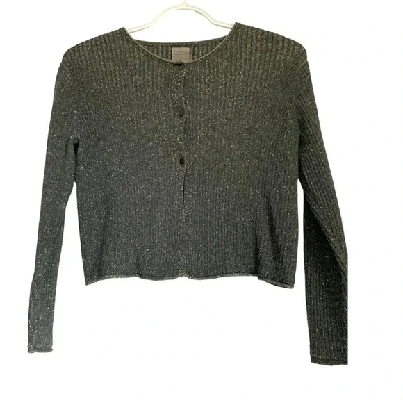 Zara  knitwear cropped sweater GUC size 10 - Picture 1 of 7